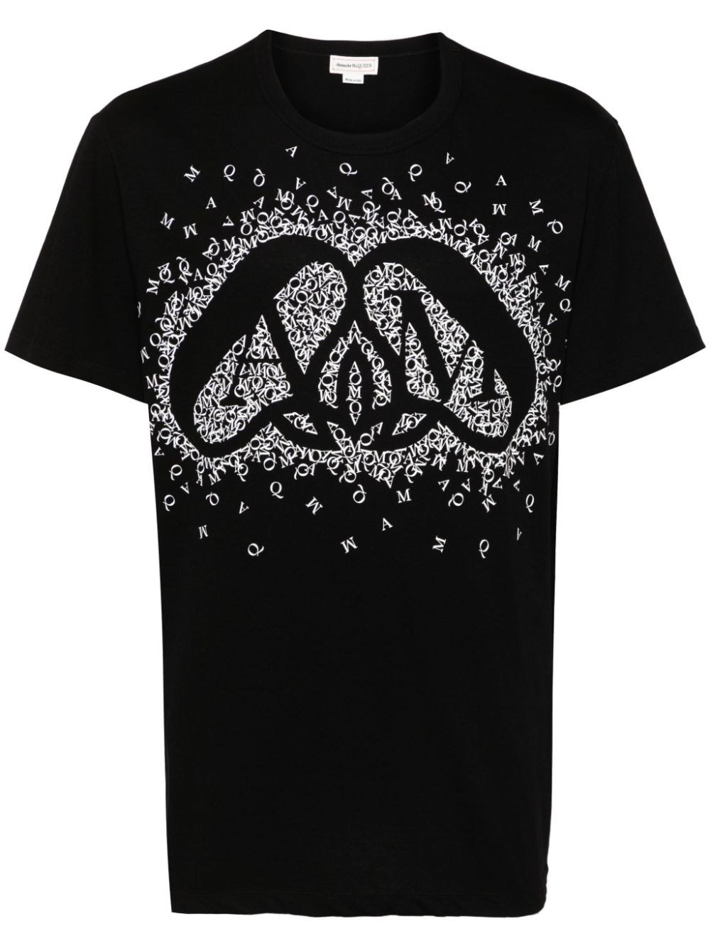 Alexander McQueen Exploded Charm T-Shirt - Schwarz von Alexander McQueen