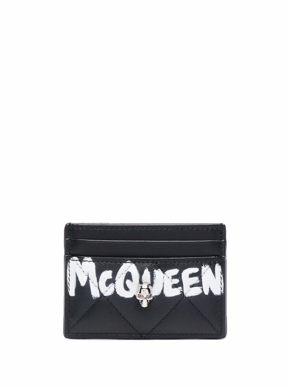 Alexander McQueen Gestepptes Portemonnaie - Schwarz von Alexander McQueen