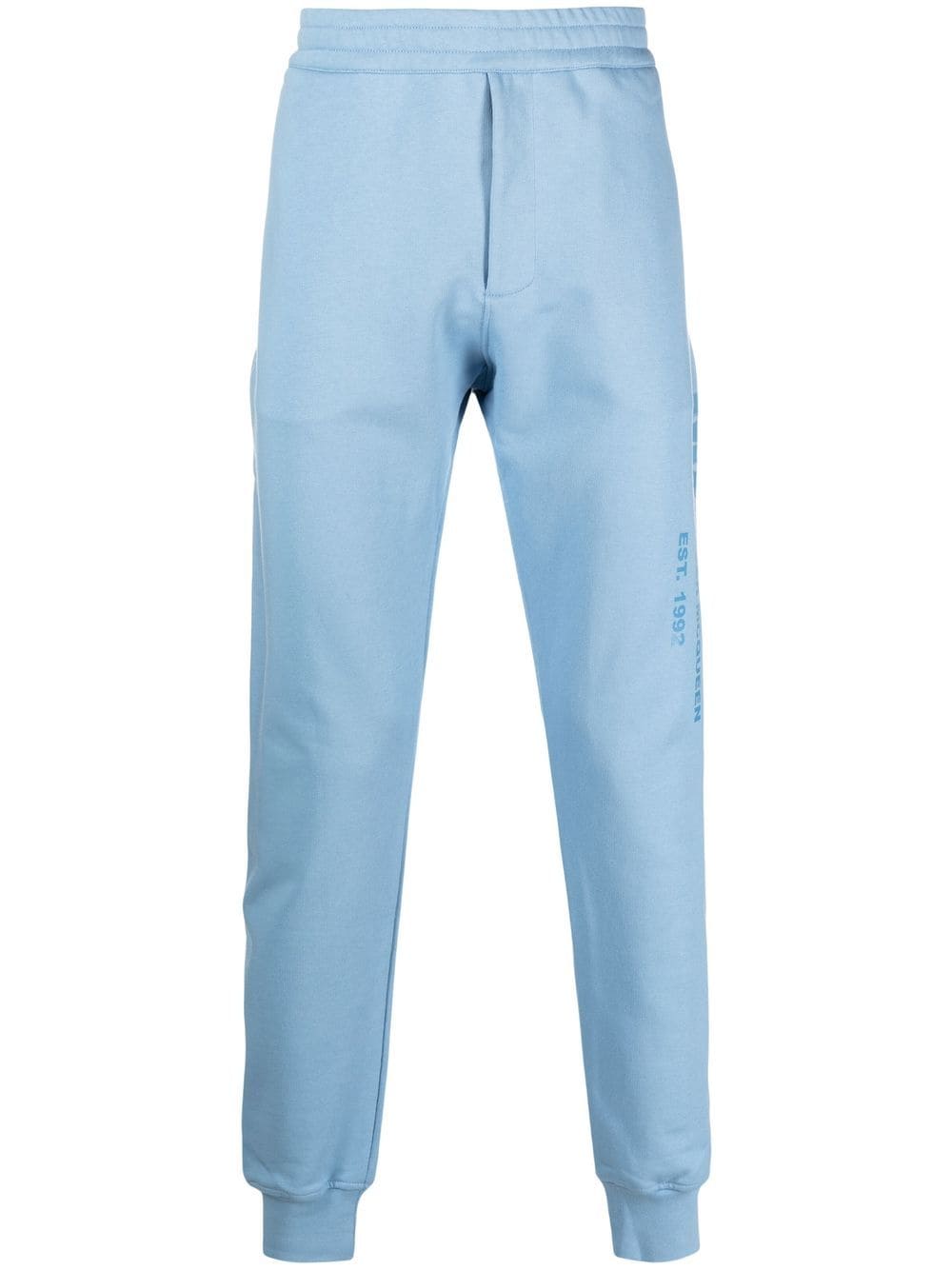 Alexander McQueen Jogginghose mit Logo-Print - Blau von Alexander McQueen