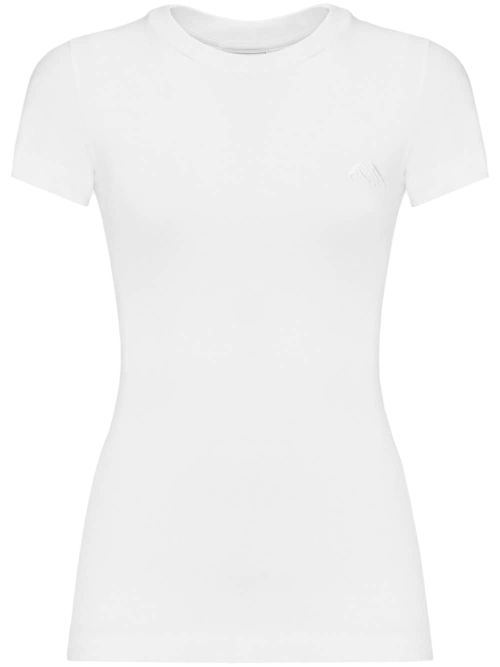 Alexander McQueen Klassisches T-Shirt - Weiß von Alexander McQueen