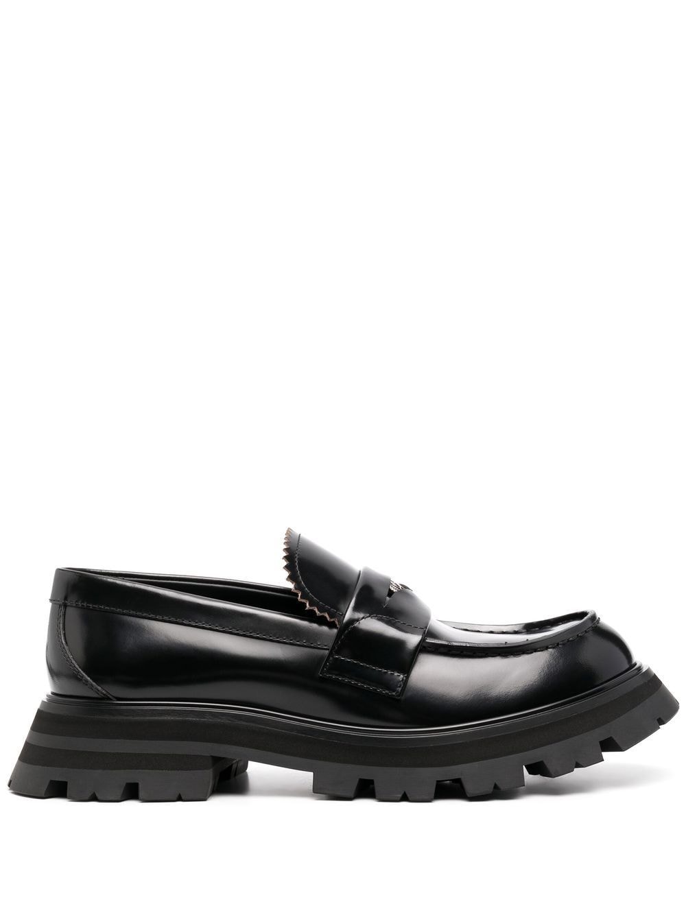 Alexander McQueen Loafer mit Logo-Stickerei - Schwarz von Alexander McQueen