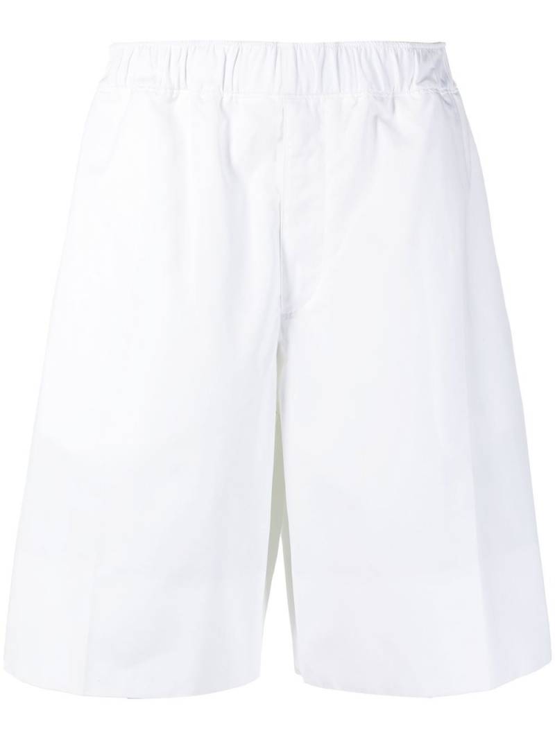 Alexander McQueen Shorts mit elastischem Bund - Weiß von Alexander McQueen