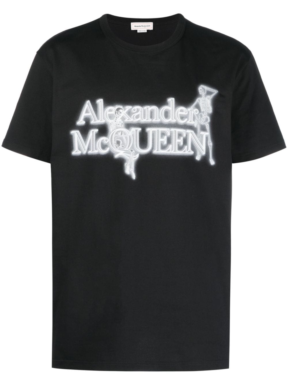 Alexander McQueen T-Shirt mit Logo-Print - Schwarz von Alexander McQueen