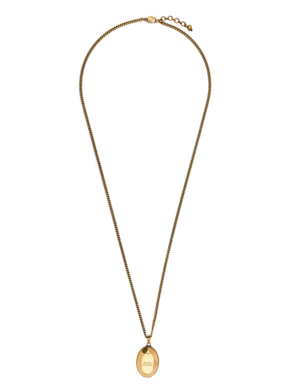 Alexander McQueen The Faceted Stone Halskette - Gold von Alexander McQueen