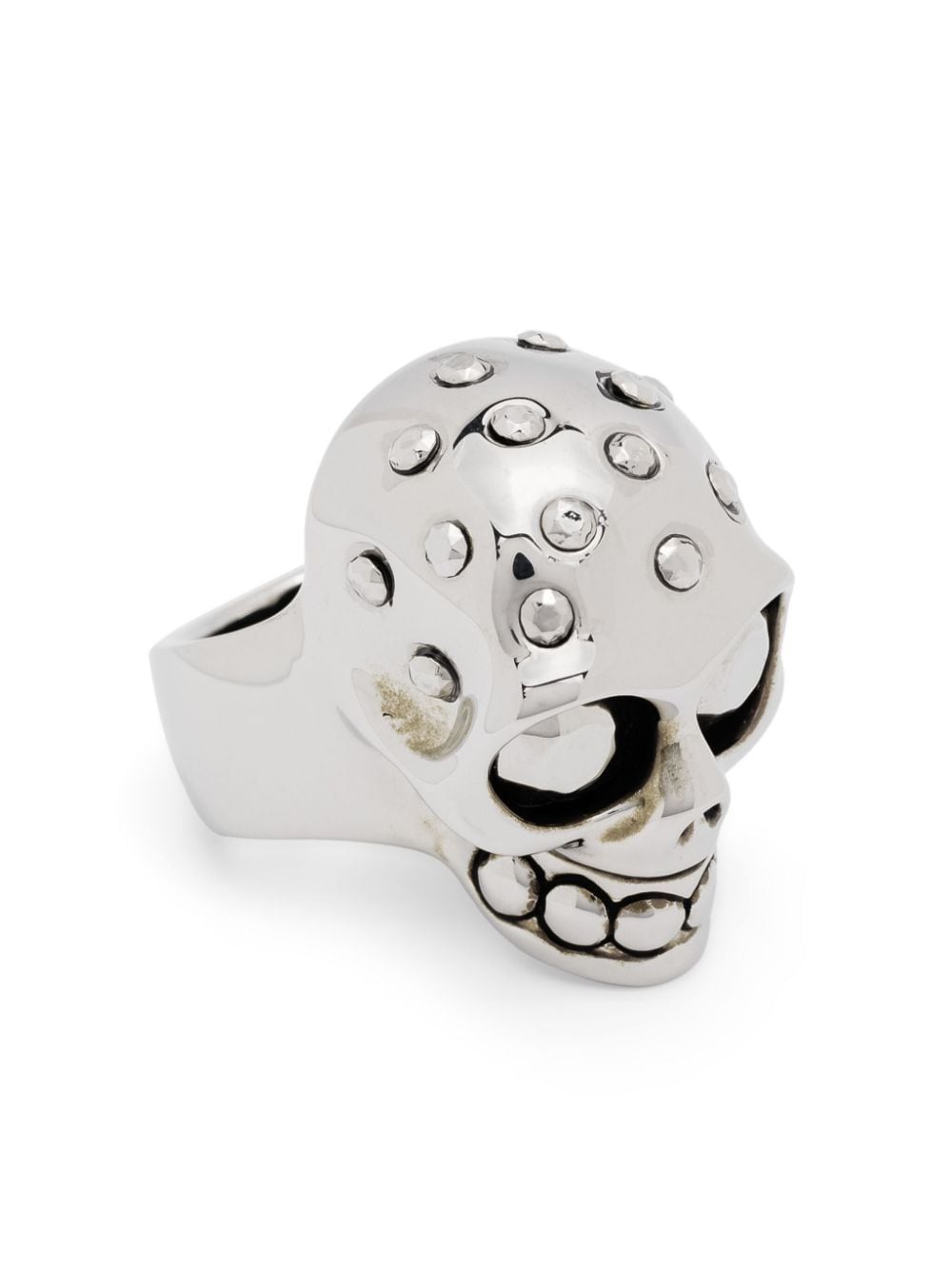 Alexander McQueen The Jeweled Skull Ring - Silber von Alexander McQueen