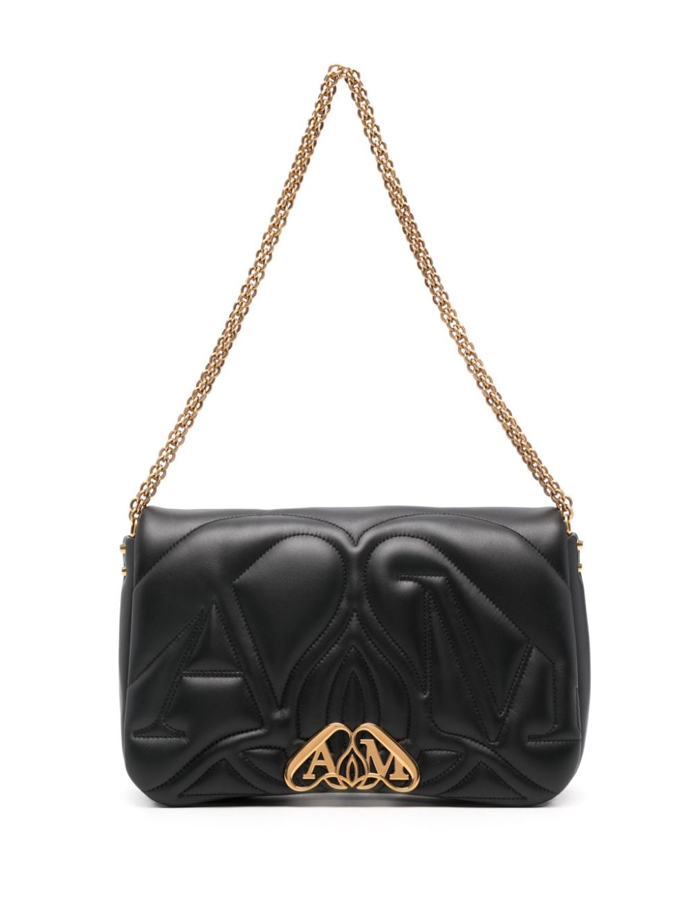 Alexander McQueen The Seal Schultertasche - Schwarz von Alexander McQueen