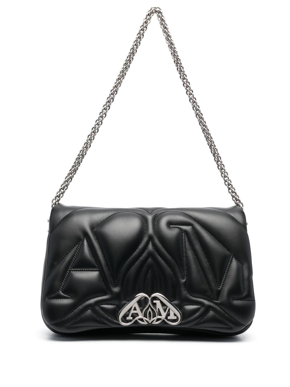 Alexander McQueen The Seal Schultertasche - Schwarz von Alexander McQueen