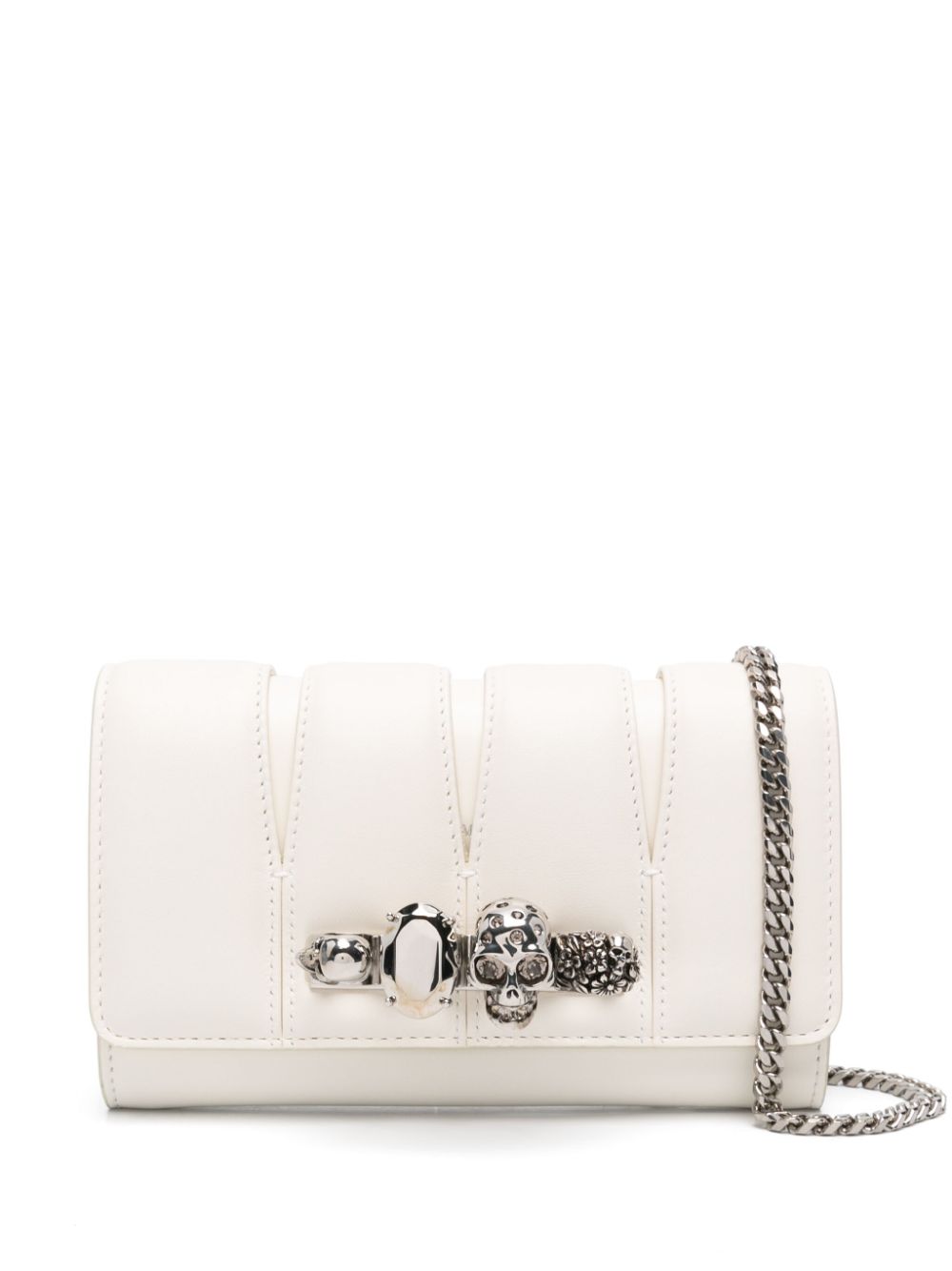 Alexander McQueen The Slash Tasche - Weiß von Alexander McQueen