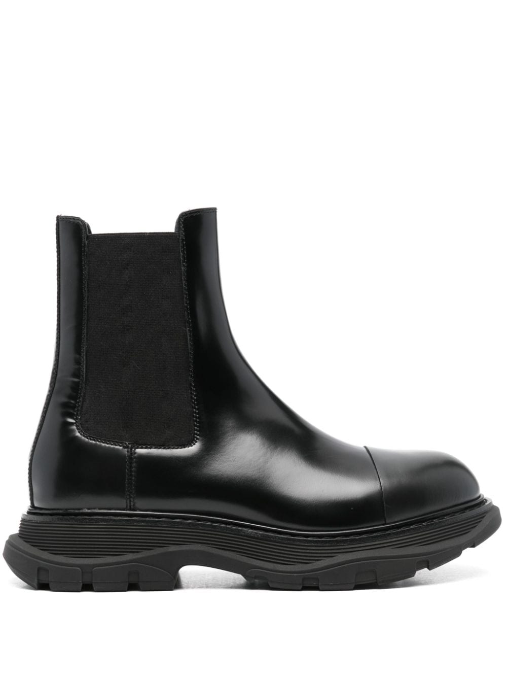 Alexander McQueen Tread Chelsea-Boots - Schwarz von Alexander McQueen