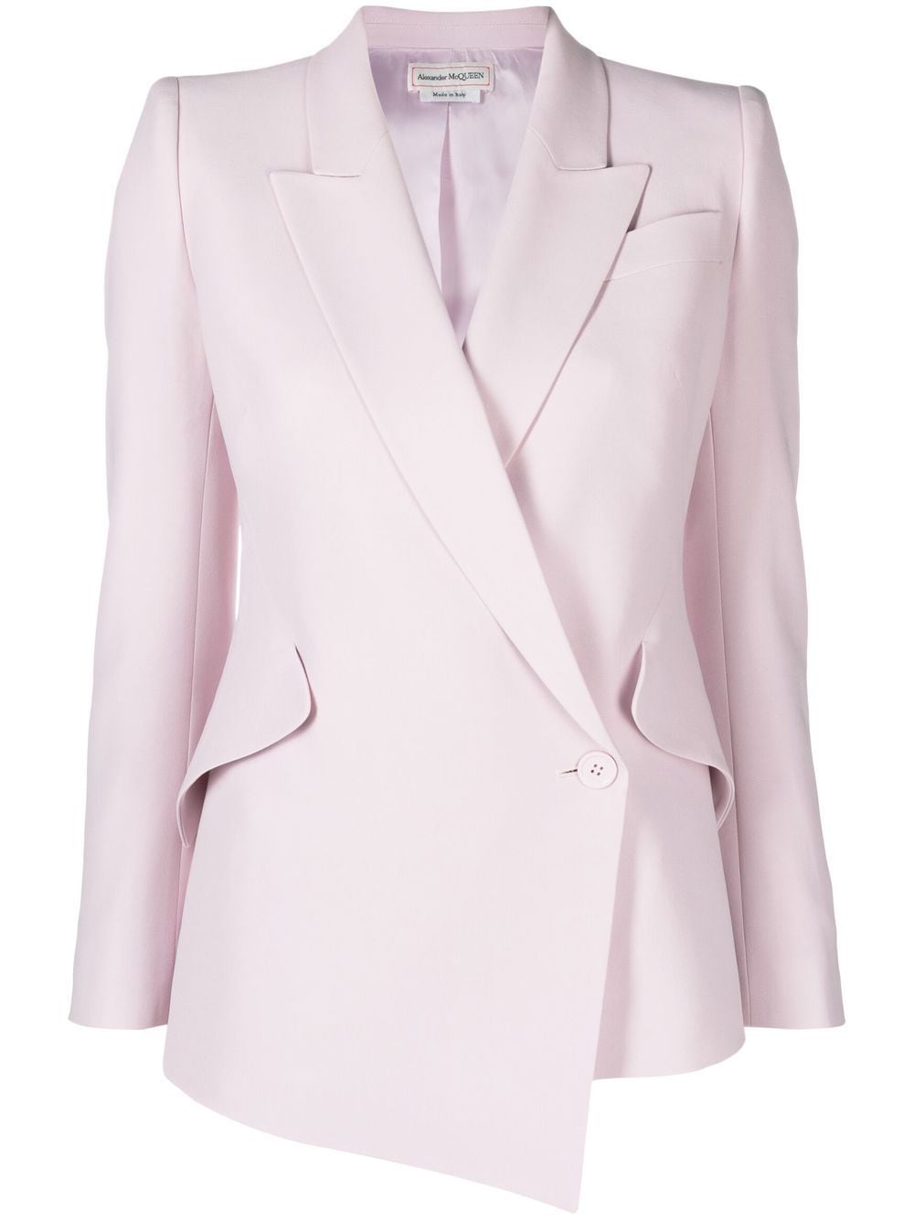 Alexander McQueen Asymmetrischer Blazer - Rosa von Alexander McQueen