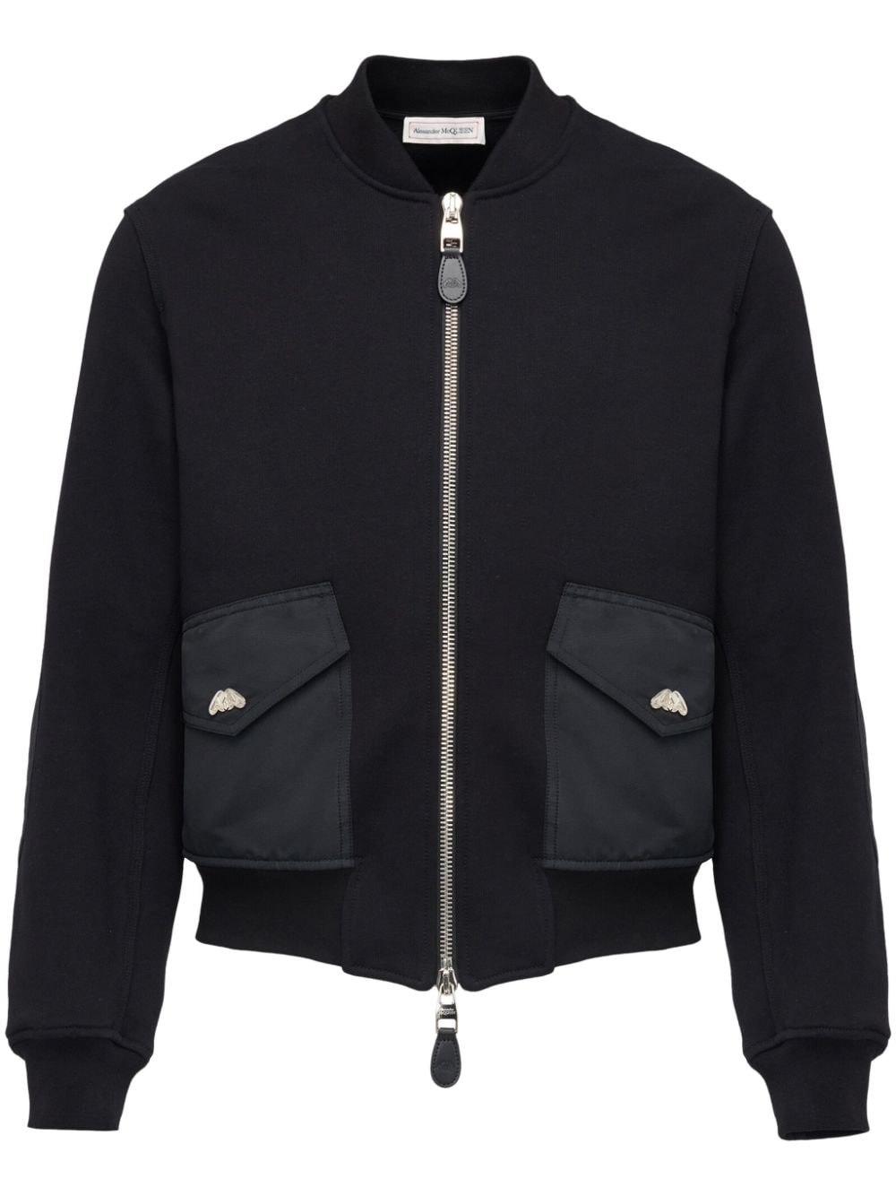 Alexander McQueen Bomberjacke im Hybrid-Design - Schwarz von Alexander McQueen