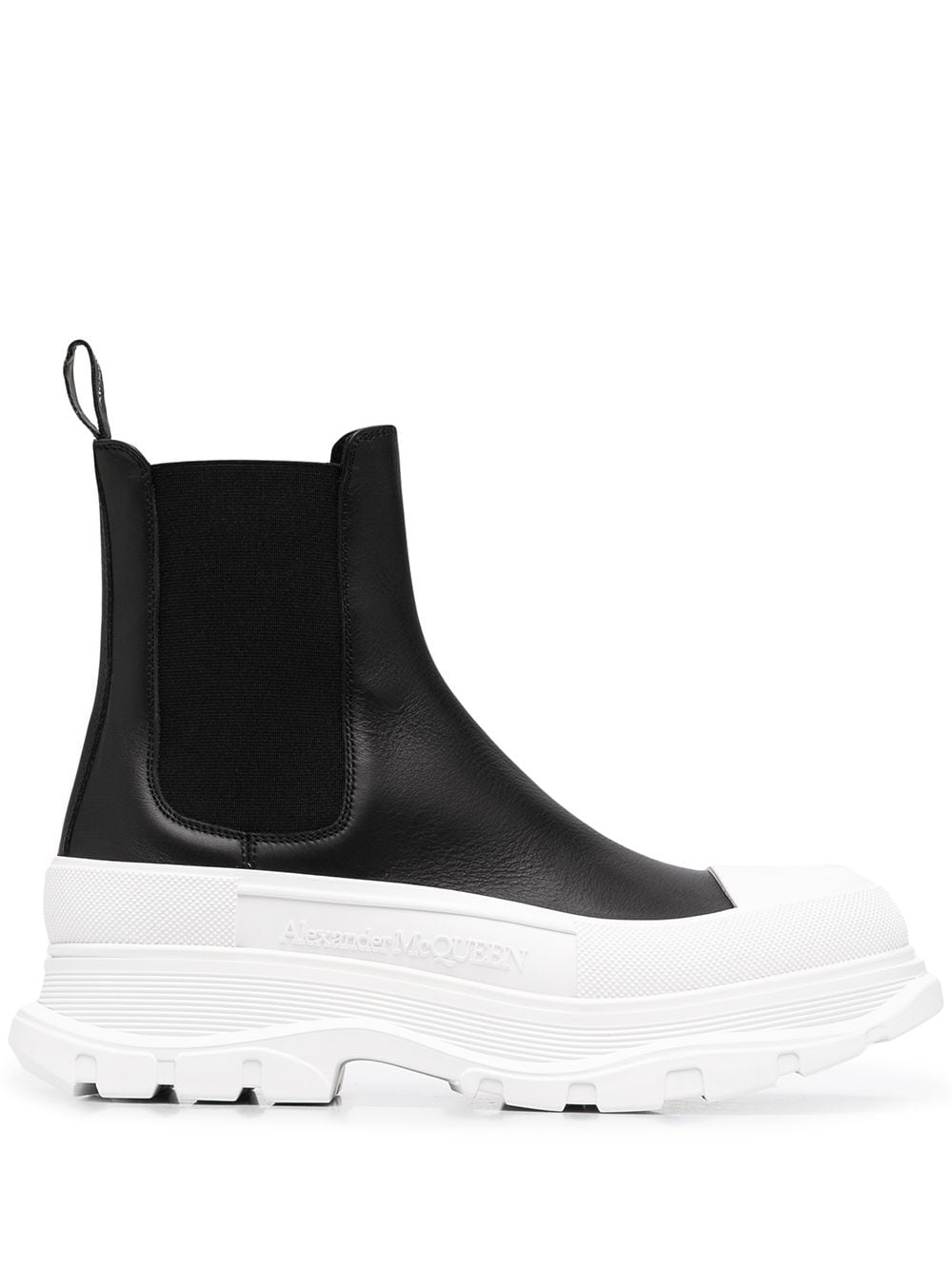 Alexander McQueen Chelsea-Boots mit dicker Sohle - Schwarz von Alexander McQueen