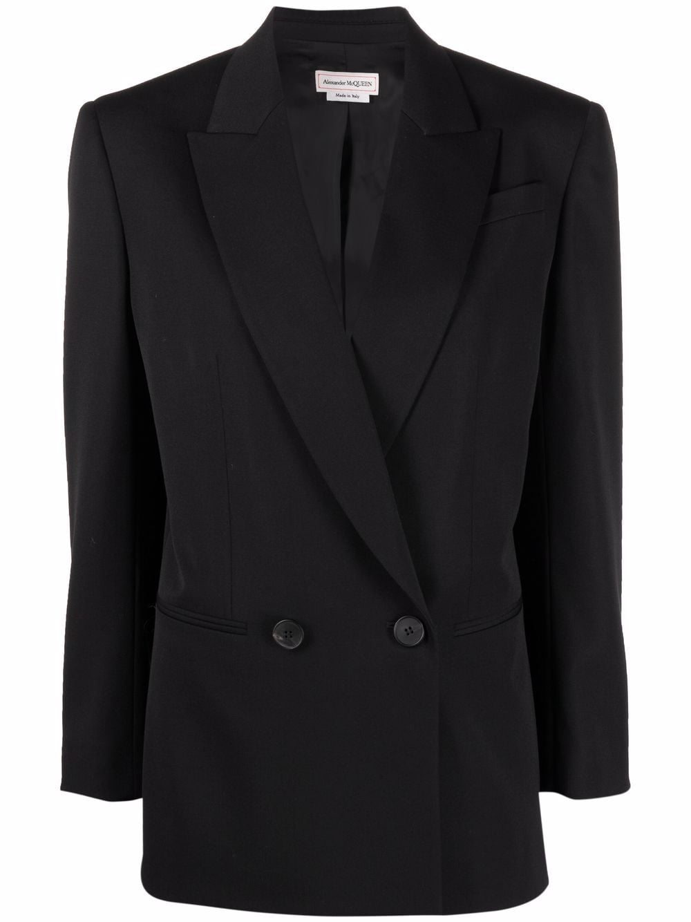 Alexander McQueen Doppelreihiger Blazer - Schwarz von Alexander McQueen