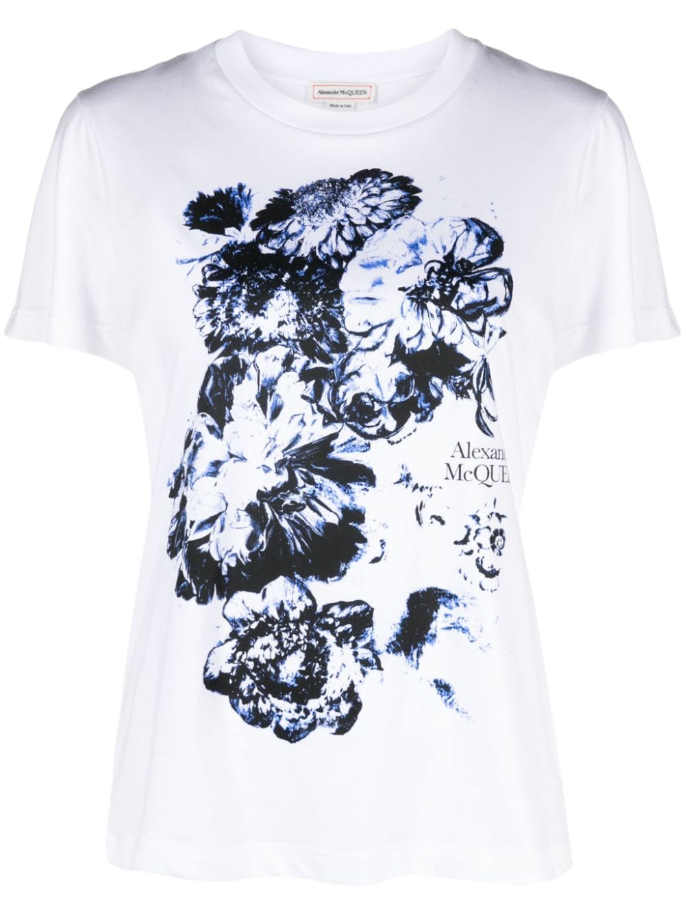 Alexander McQueen Chiaroscuro T-Shirt - Weiß von Alexander McQueen