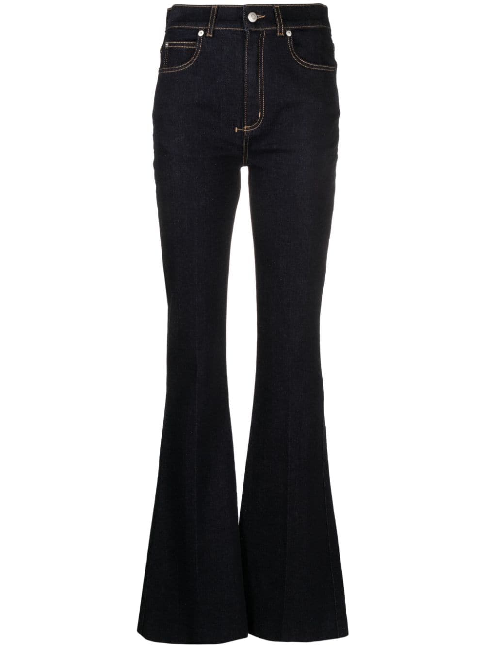 Alexander McQueen Bootcut-Jeans mit hohem Bund - Blau von Alexander McQueen