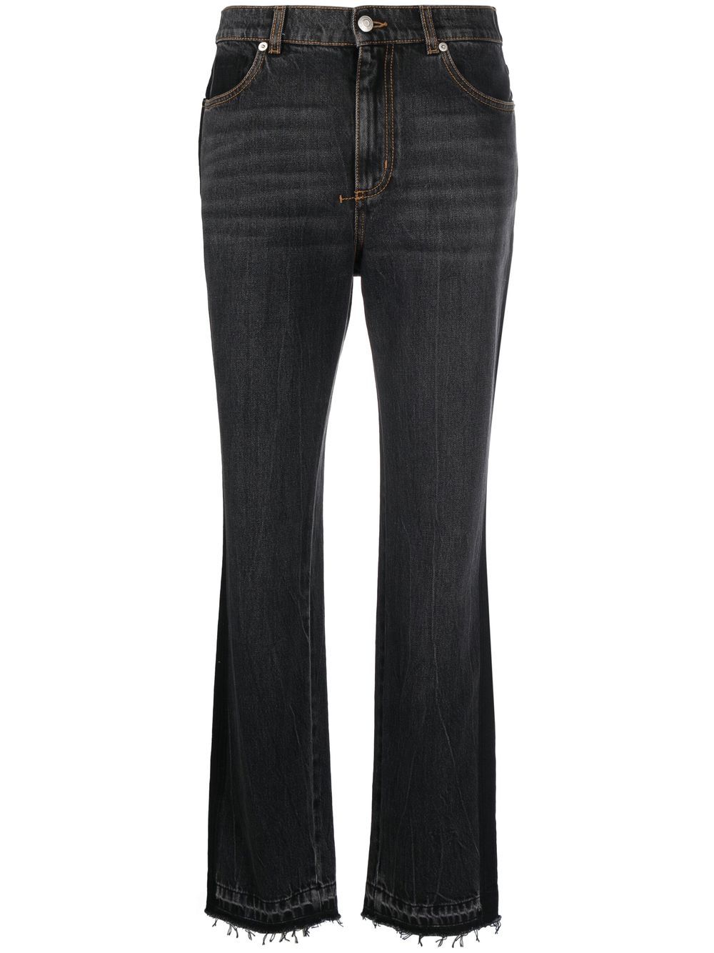 Alexander McQueen Bootcut-Jeans mit hohem Bund - Schwarz von Alexander McQueen