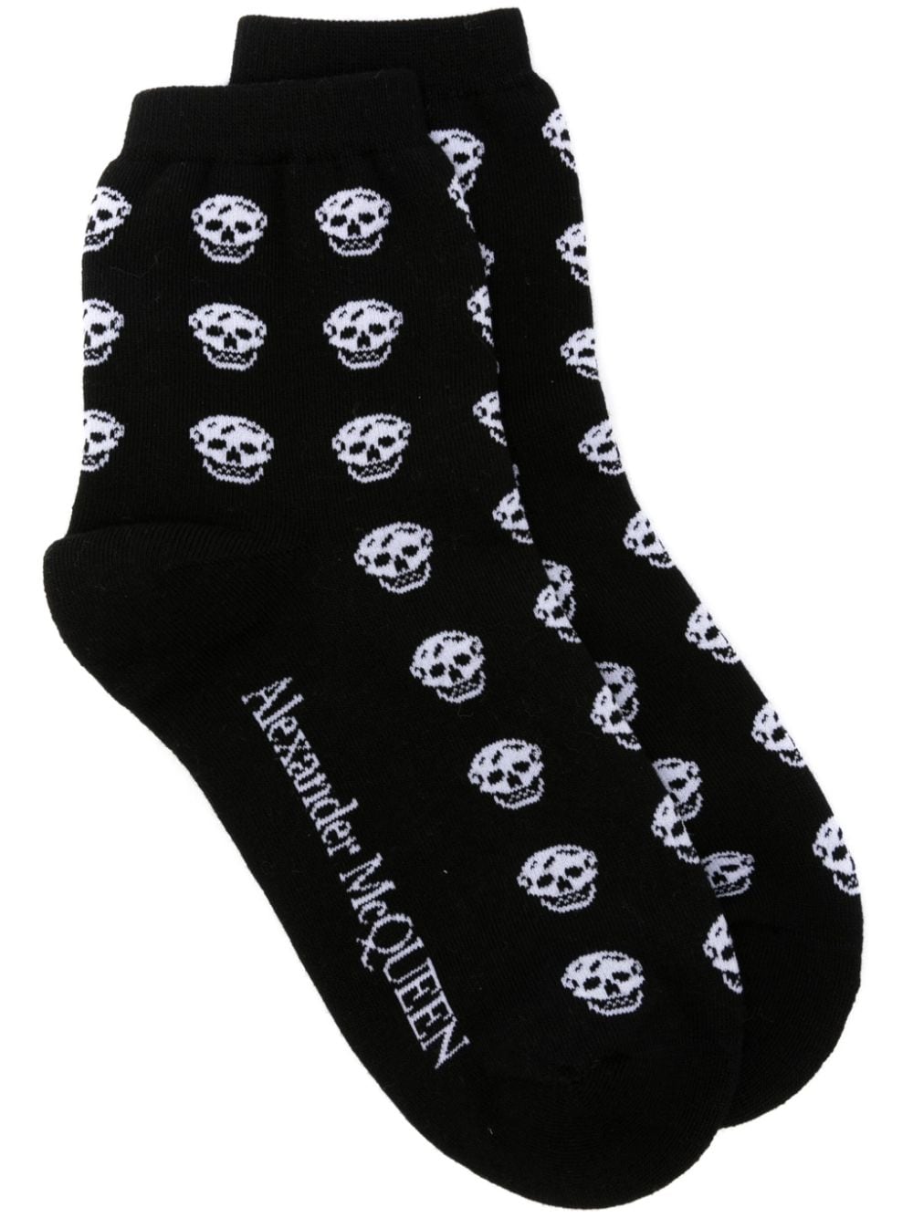 Alexander McQueen Gestrickte Socken - Schwarz von Alexander McQueen