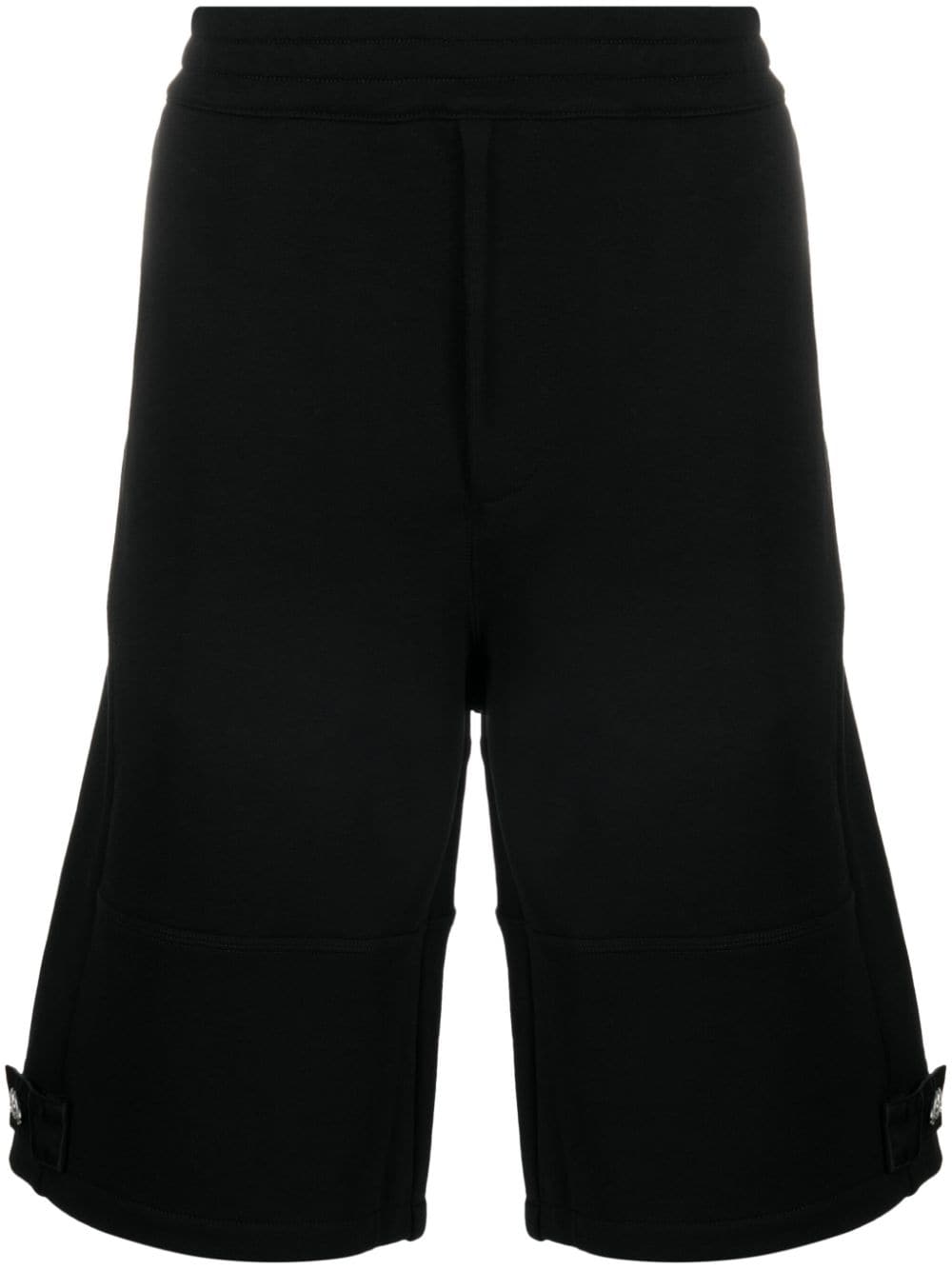 Alexander McQueen Shorts mit Logo-Schild - Schwarz von Alexander McQueen