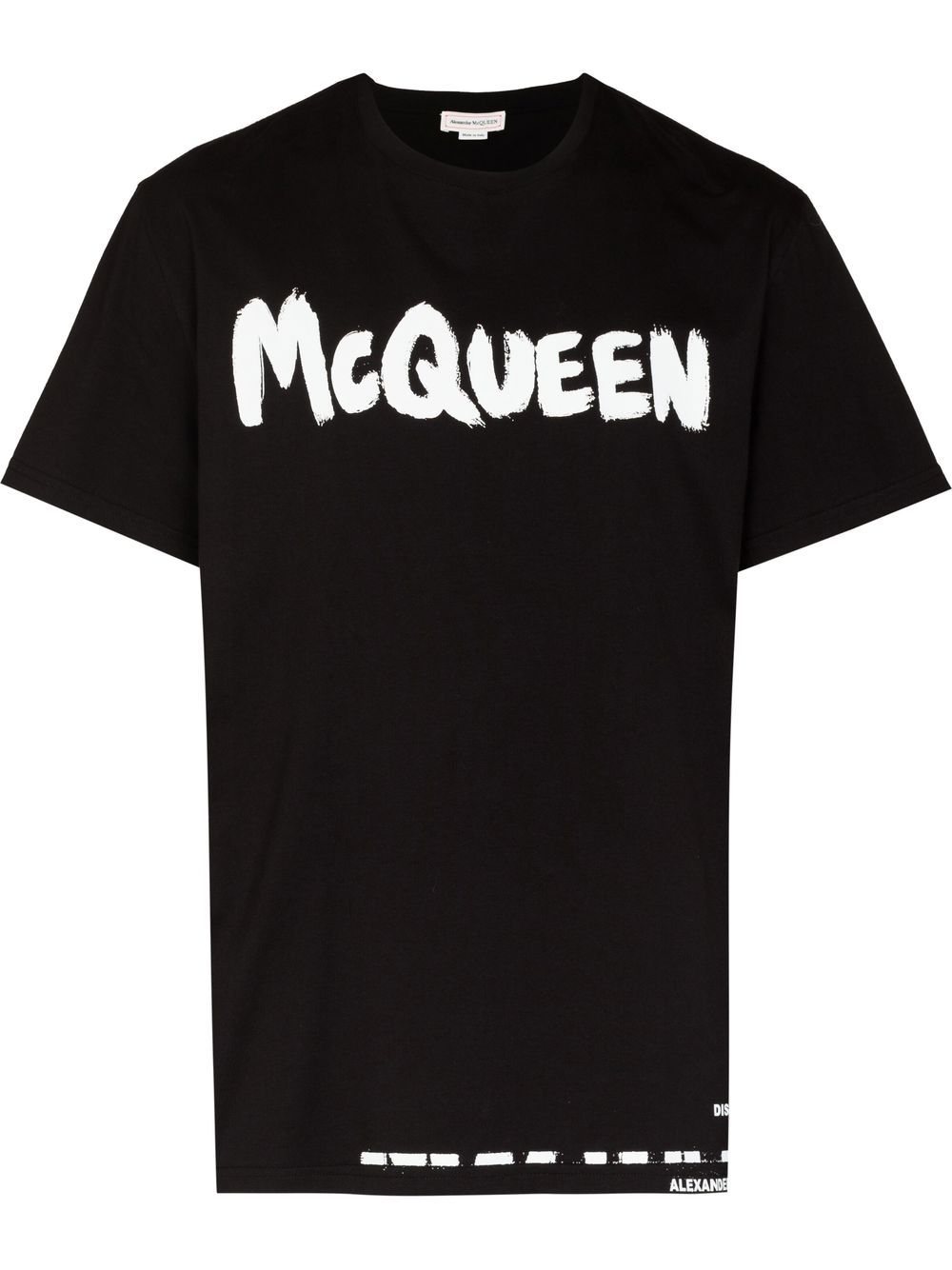 Alexander McQueen T-Shirt mit Logo-Print - Schwarz von Alexander McQueen
