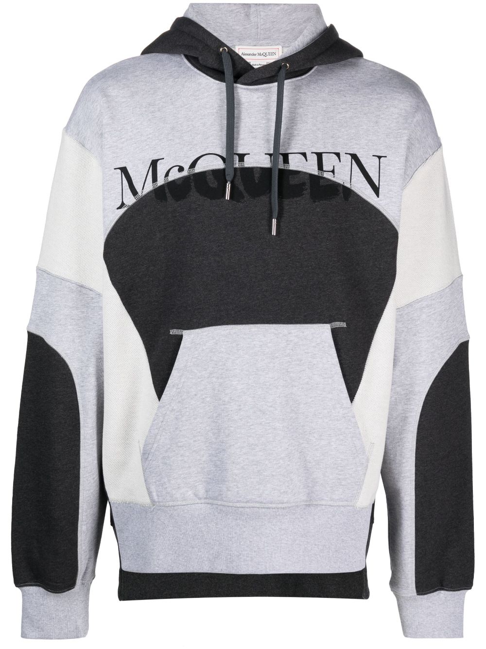 Alexander McQueen Hoodie mit Logo-Print - Grau von Alexander McQueen