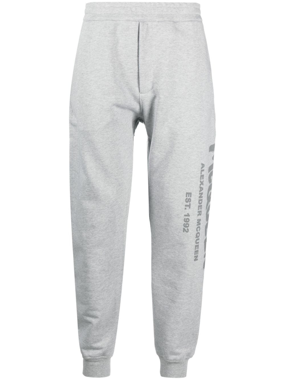 Alexander McQueen Jogginghose mit Logo-Print - Grau von Alexander McQueen