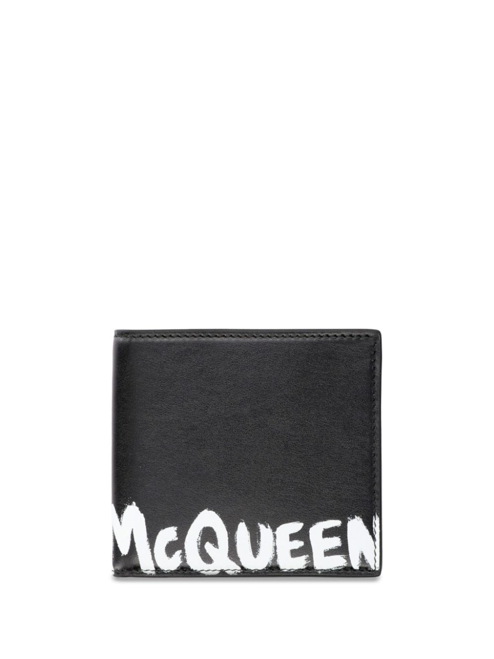 Alexander McQueen Portemonnaie mit Logo-Print - Schwarz von Alexander McQueen