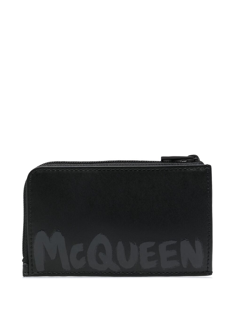 Alexander McQueen Portemonnaie mit Logo-Print - Schwarz von Alexander McQueen