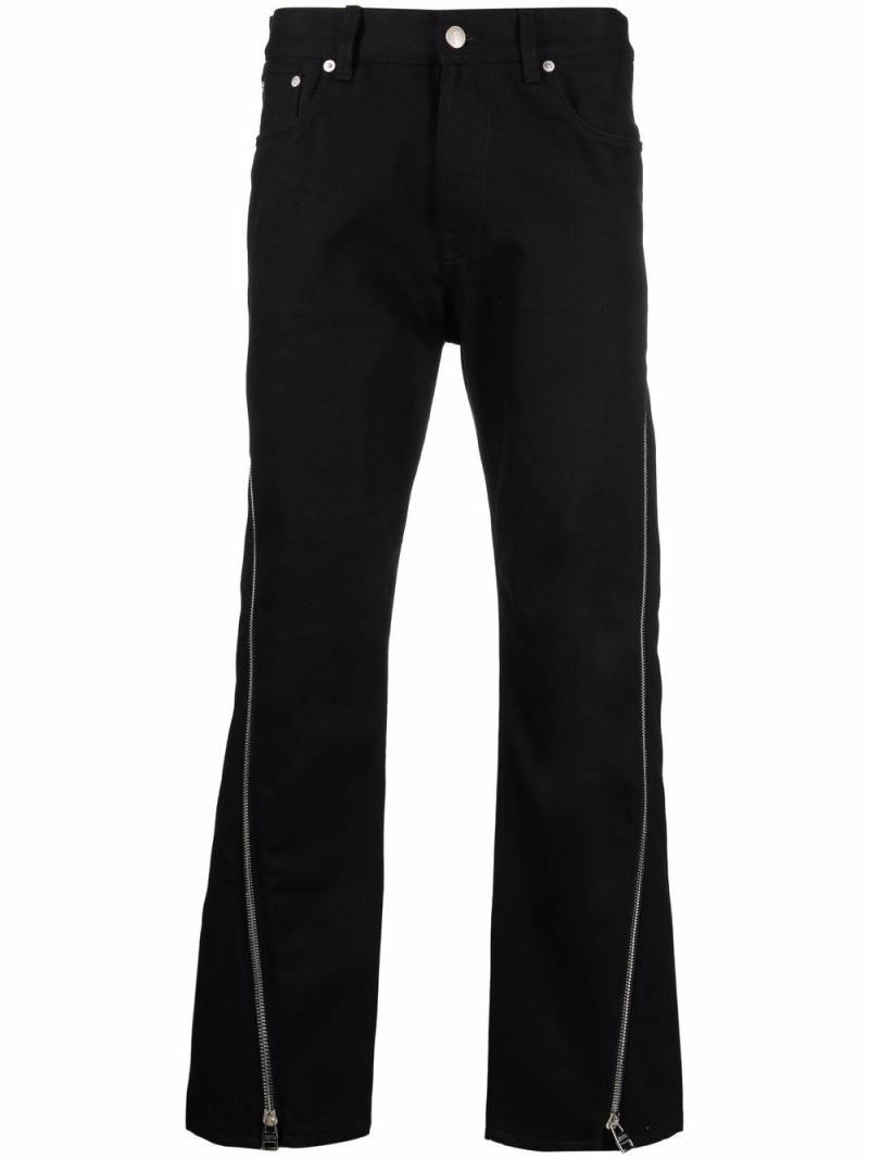 Alexander McQueen Hose mit geradem Bein - Schwarz von Alexander McQueen