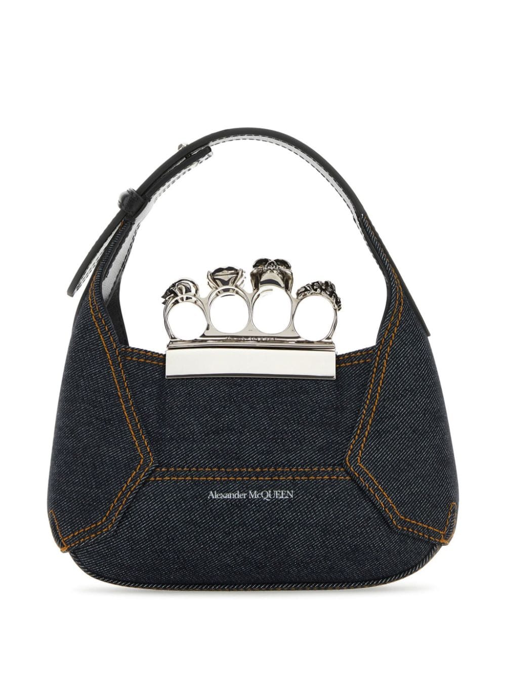 Alexander McQueen The Jeweled Handtasche - Blau von Alexander McQueen