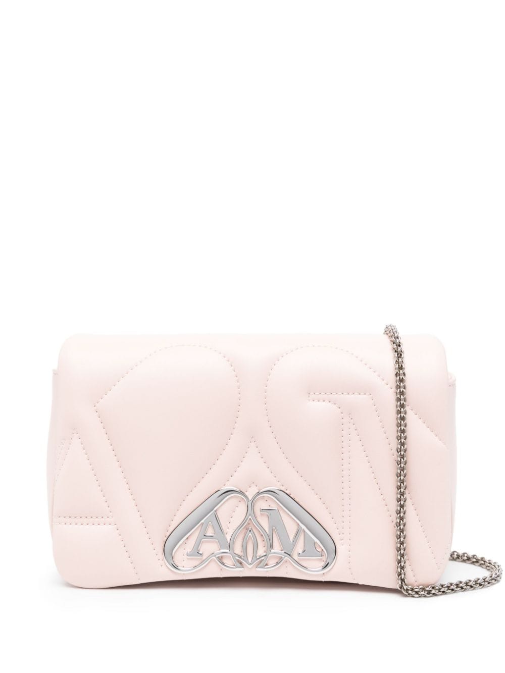 Alexander McQueen Mini The Seal Schultertasche - Rosa von Alexander McQueen