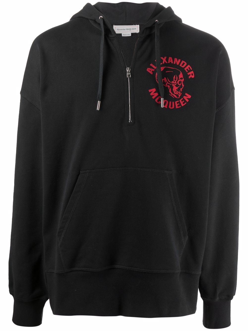 Alexander McQueen Hoodie mit Totenkopf-Print - Schwarz von Alexander McQueen