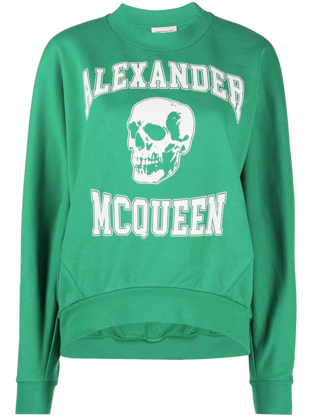 Alexander McQueen Sweatshirt mit Print - Grün von Alexander McQueen