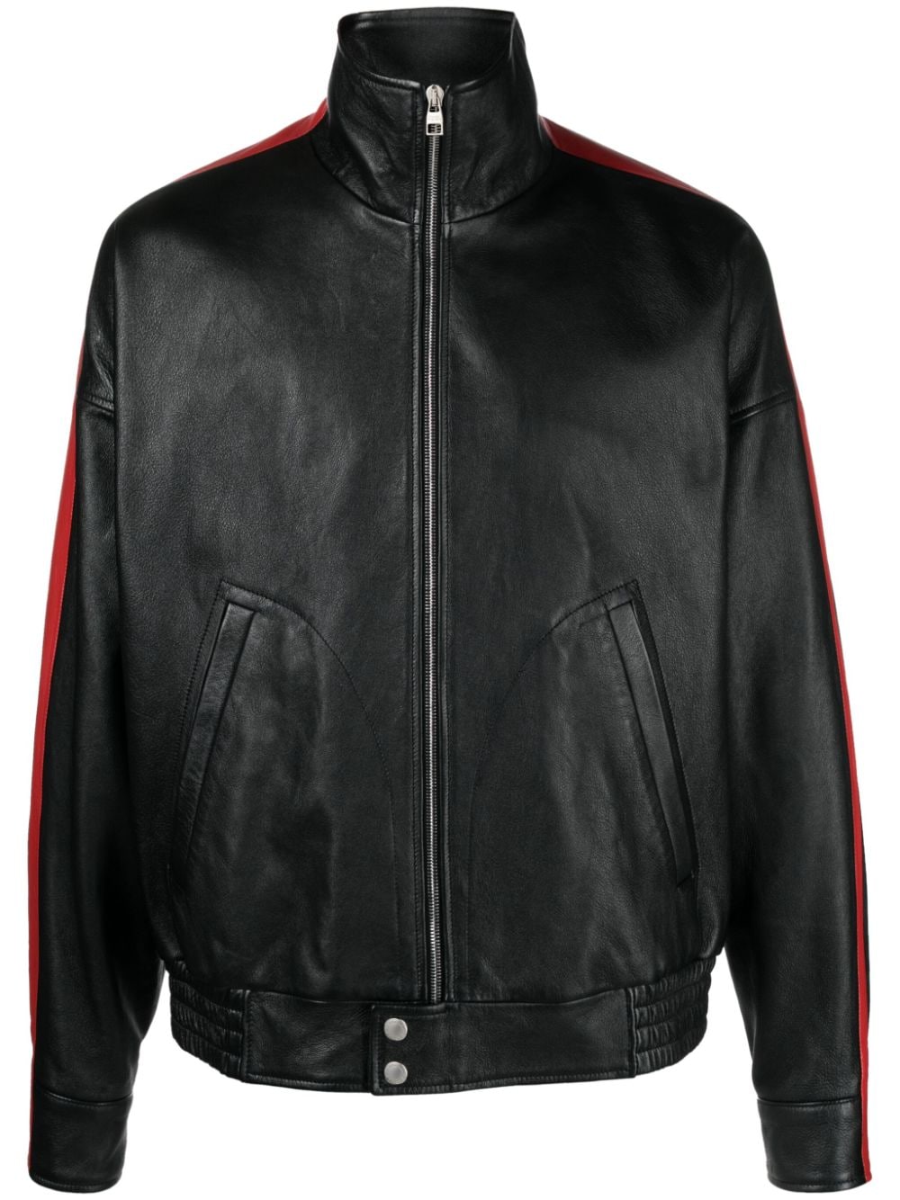 Alexander McQueen Gestreifte Bikerjacke - Schwarz von Alexander McQueen