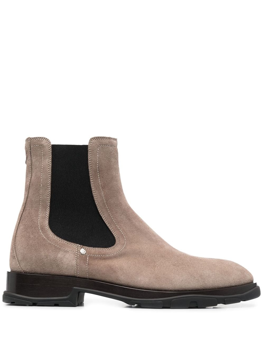 Alexander McQueen Chelsea-Boots aus Wildleder - Nude von Alexander McQueen