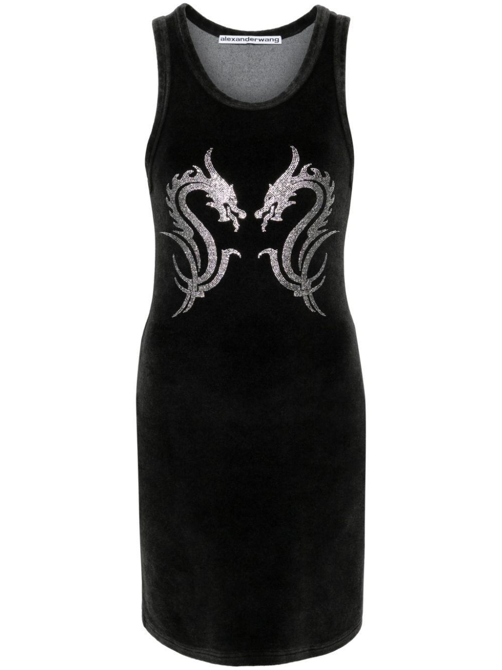 Alexander Wang Dragon Hotfix Minikleid - Schwarz von Alexander Wang