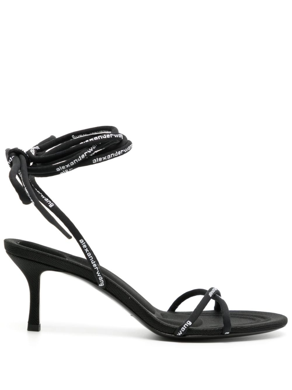 Alexander Wang Helix Sandalen mit Schnürung 65mm - Schwarz von Alexander Wang