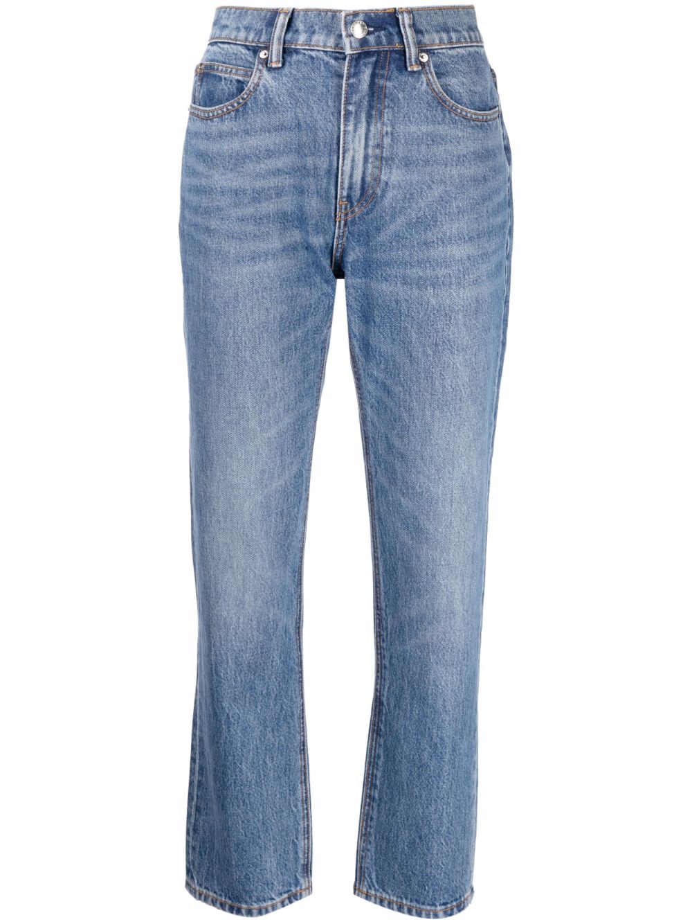 Alexander Wang Hoch sitzende Jeans - Blau von Alexander Wang