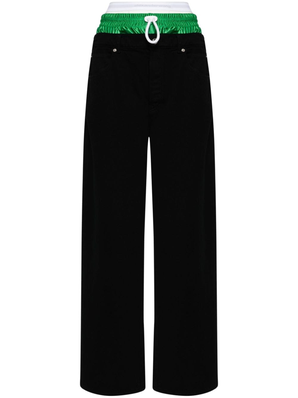 Alexander Wang Jeans mit geradem Bein - Schwarz von Alexander Wang