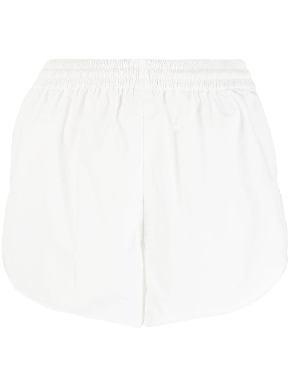 Alexander Wang Joggingshorts mit Logo-Applikation - Weiß von Alexander Wang