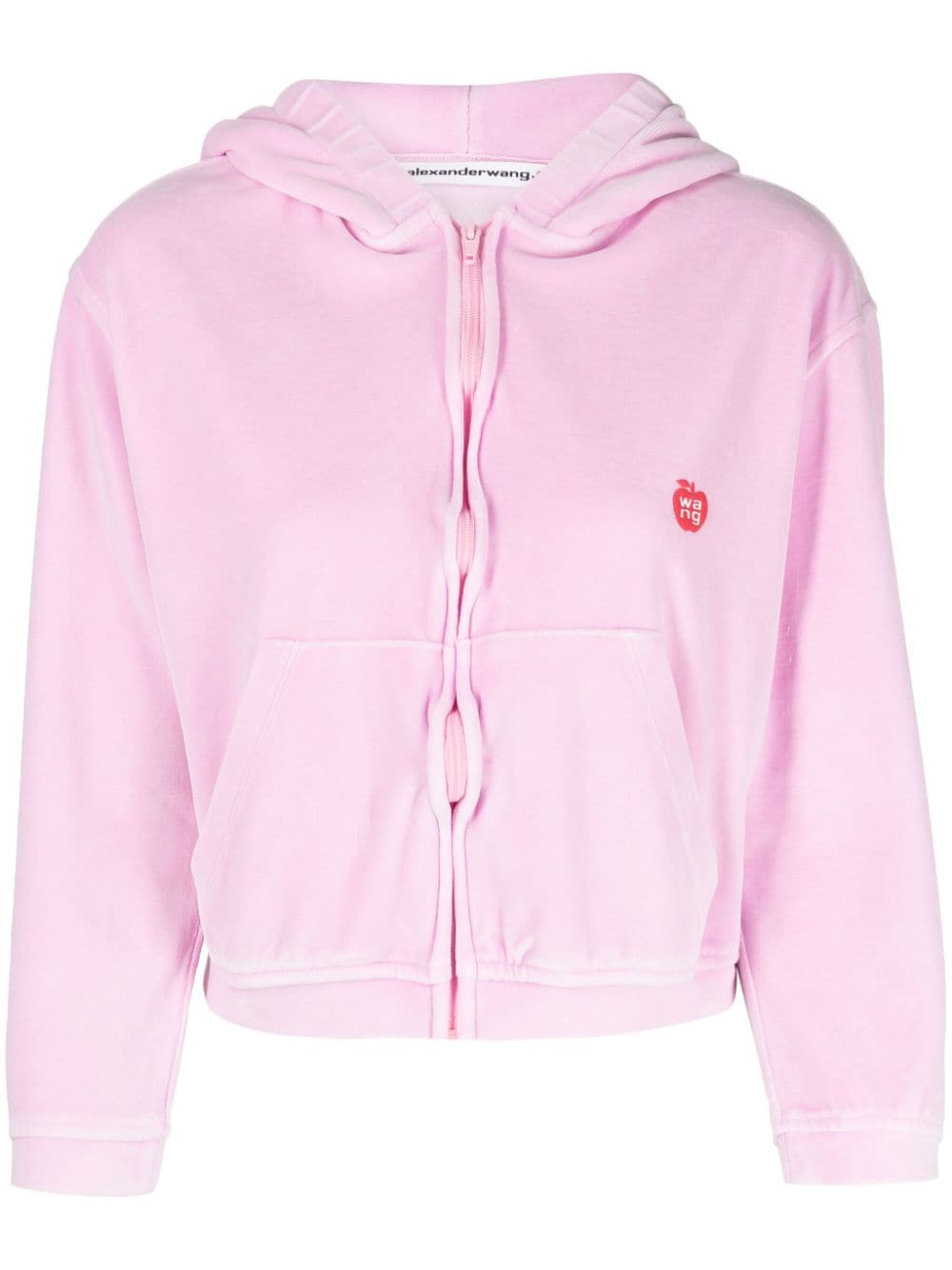 Alexander Wang Kapuzenjacke mit Apfel-Logo - Rosa von Alexander Wang