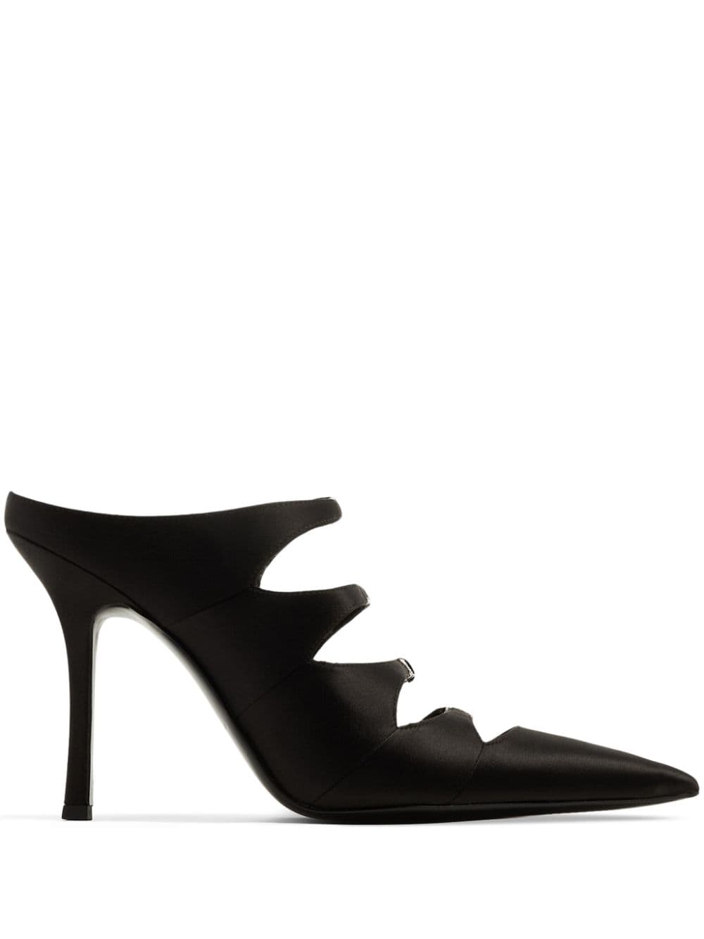 Alexander Wang Lolita Mules 105mm - Schwarz von Alexander Wang