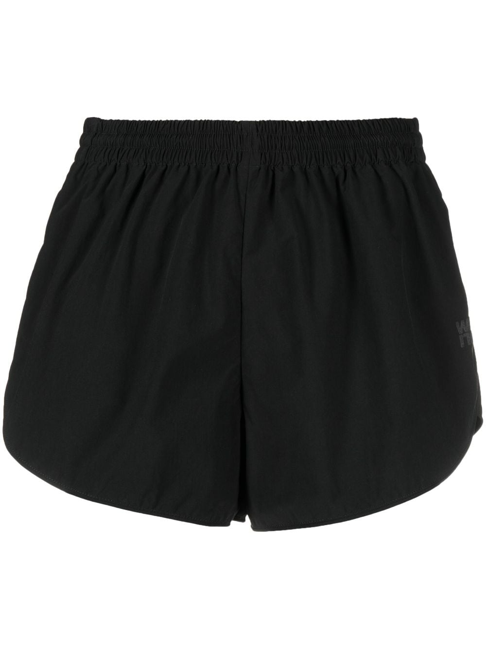 Alexander Wang Sport-Shorts mit Logo-Print - Schwarz von Alexander Wang