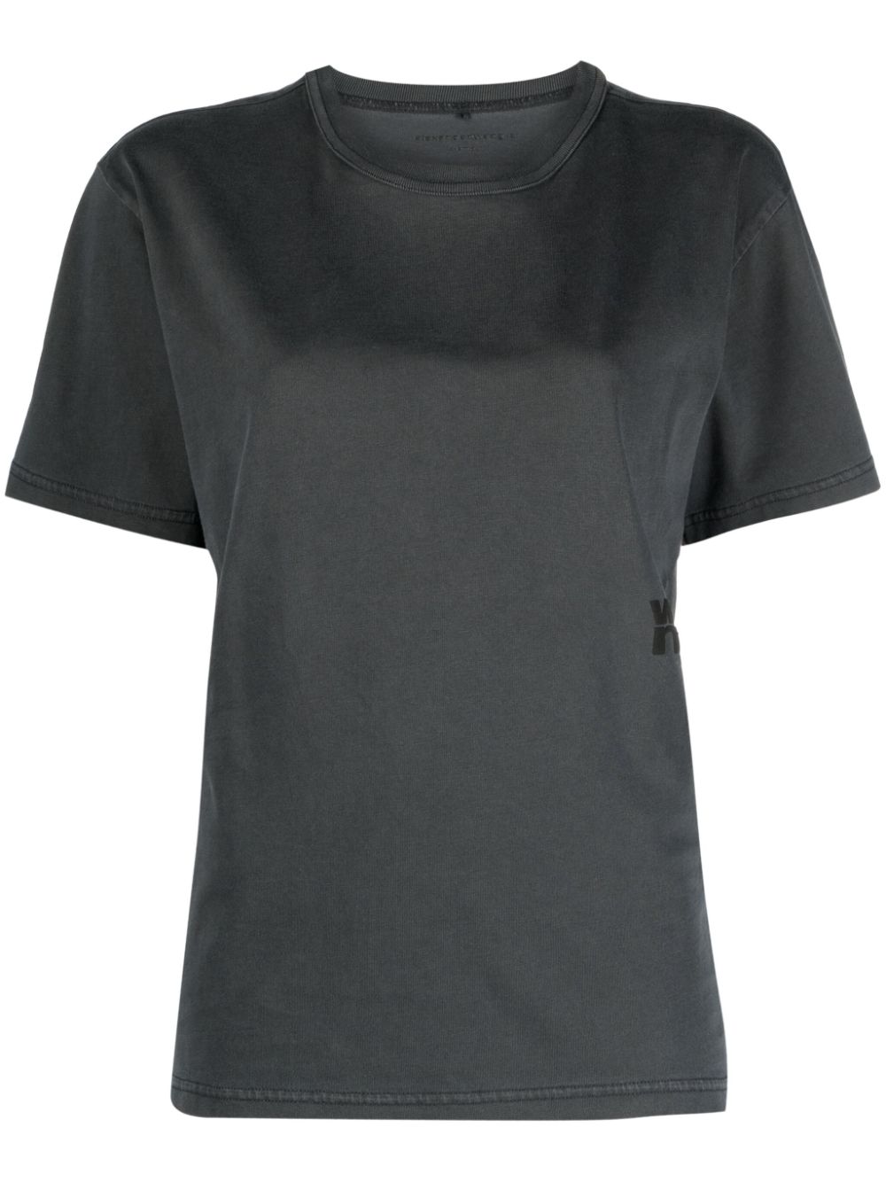 Alexander Wang Puff T-Shirt mit Logo - Grau von Alexander Wang