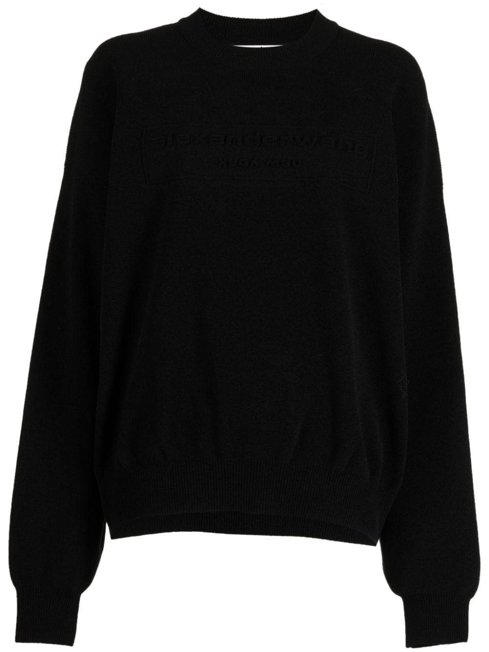 Alexander Wang Pullover mit Logo - Schwarz von Alexander Wang