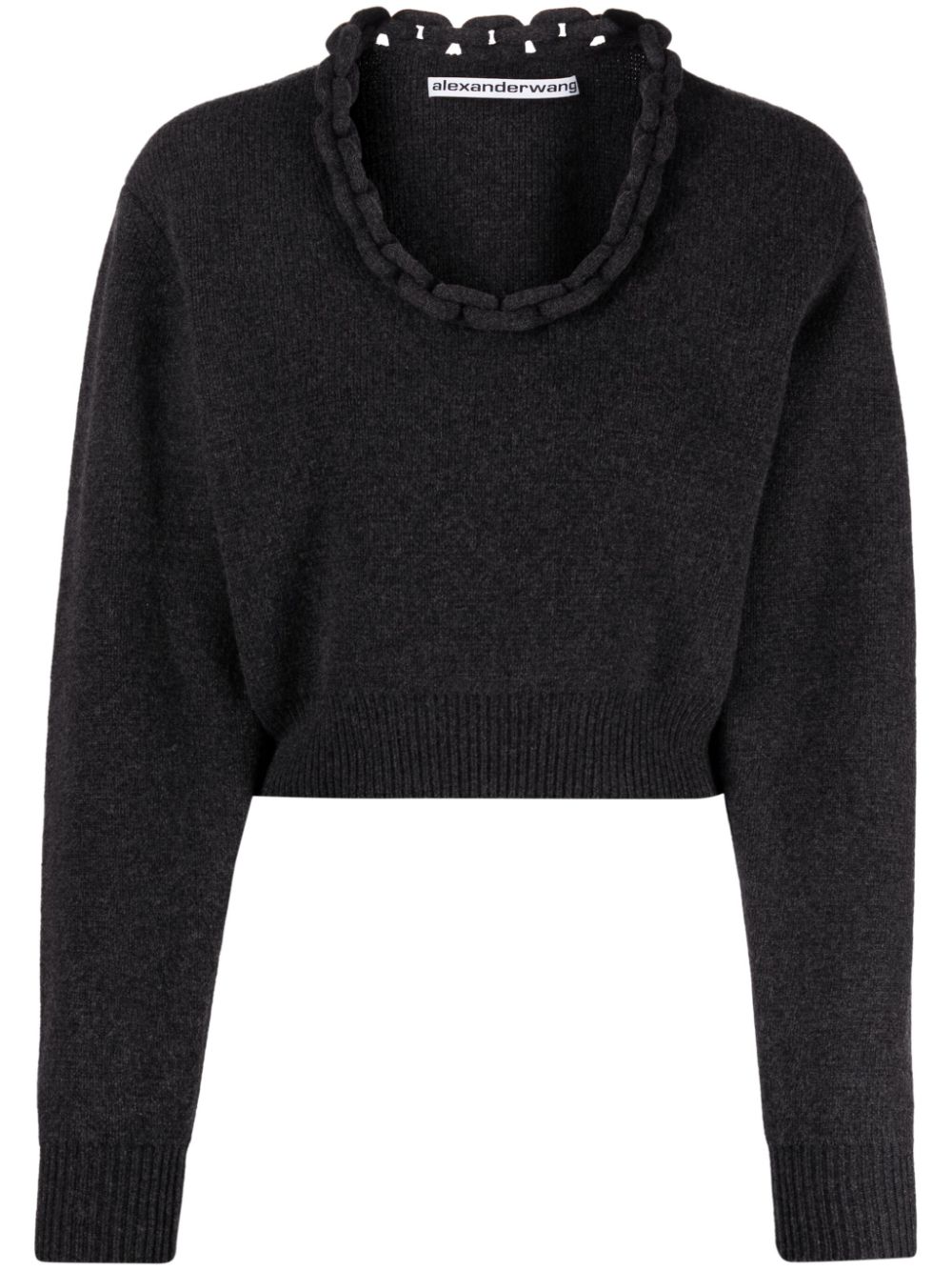 Alexander Wang Pullover mit rundem Ausschnitt - Grau von Alexander Wang