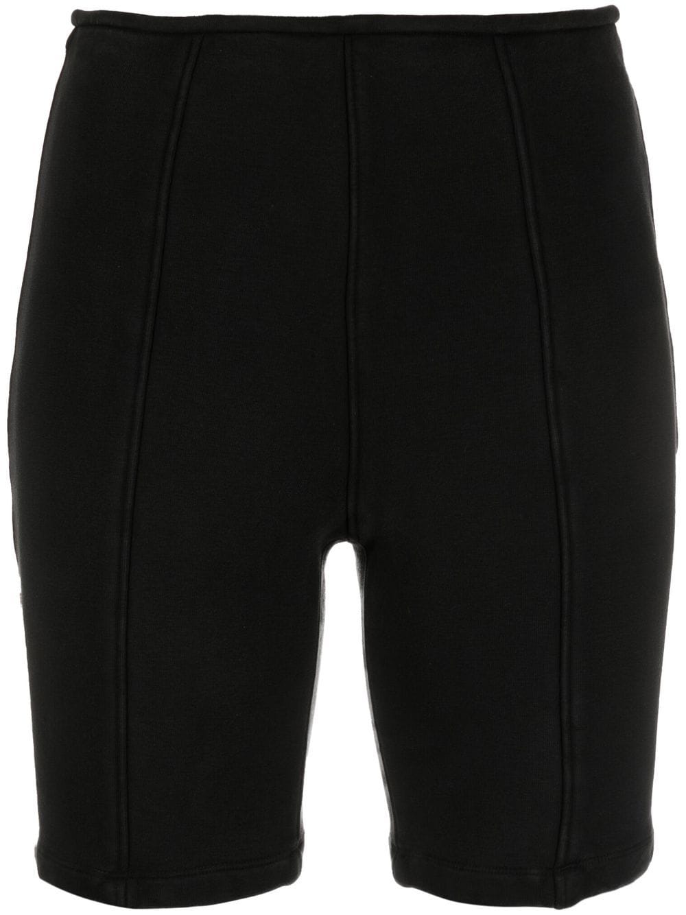 Alexander Wang Radlerhose mit hohem Bund - Schwarz von Alexander Wang