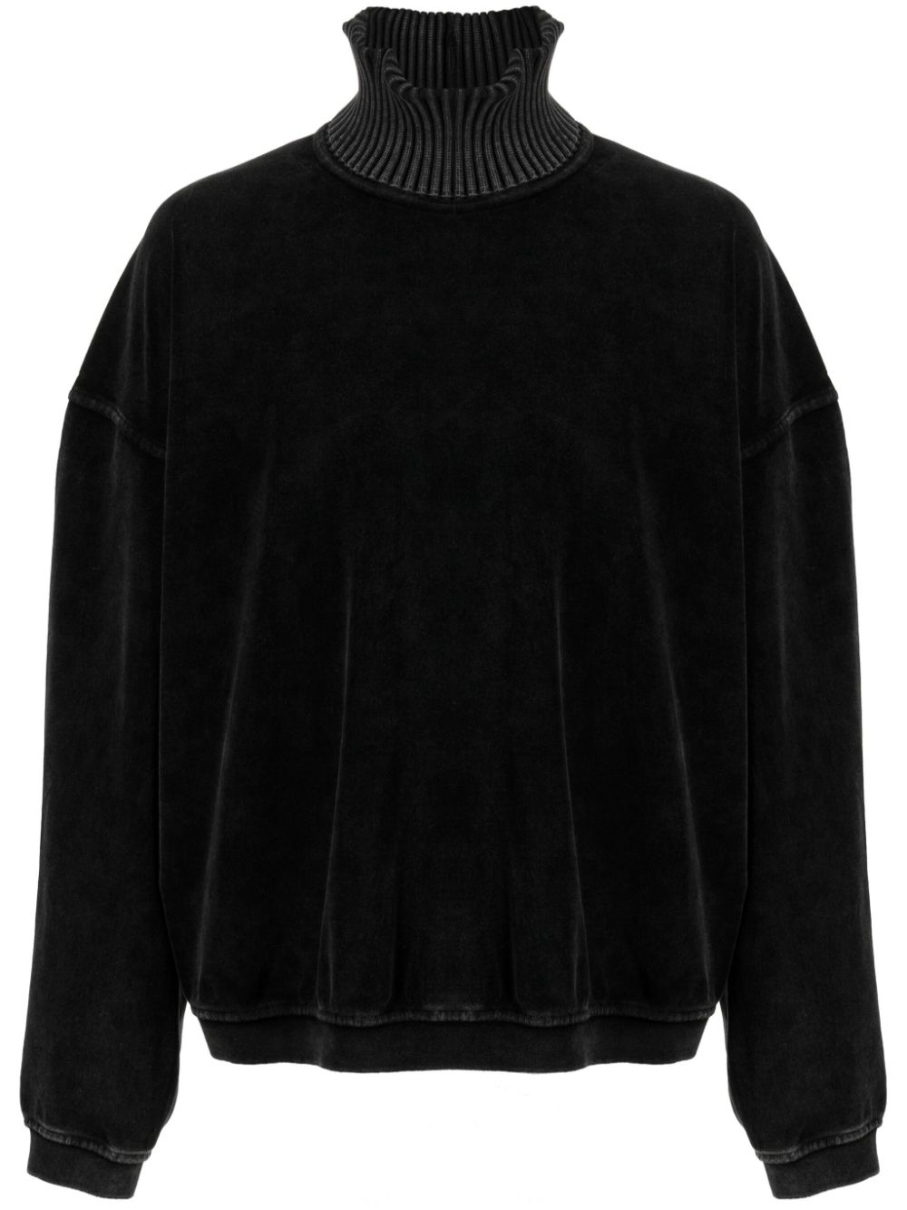 Alexander Wang Rollkragenpullover mit tiefen Schultern - Schwarz von Alexander Wang