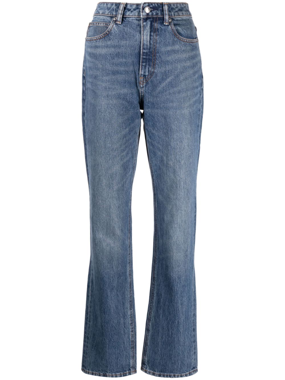 Alexander Wang Schmale Taillenjeans - Blau von Alexander Wang