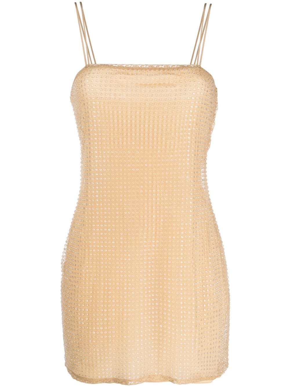 Alexander Wang Minikleid mit Perlen - Nude von Alexander Wang