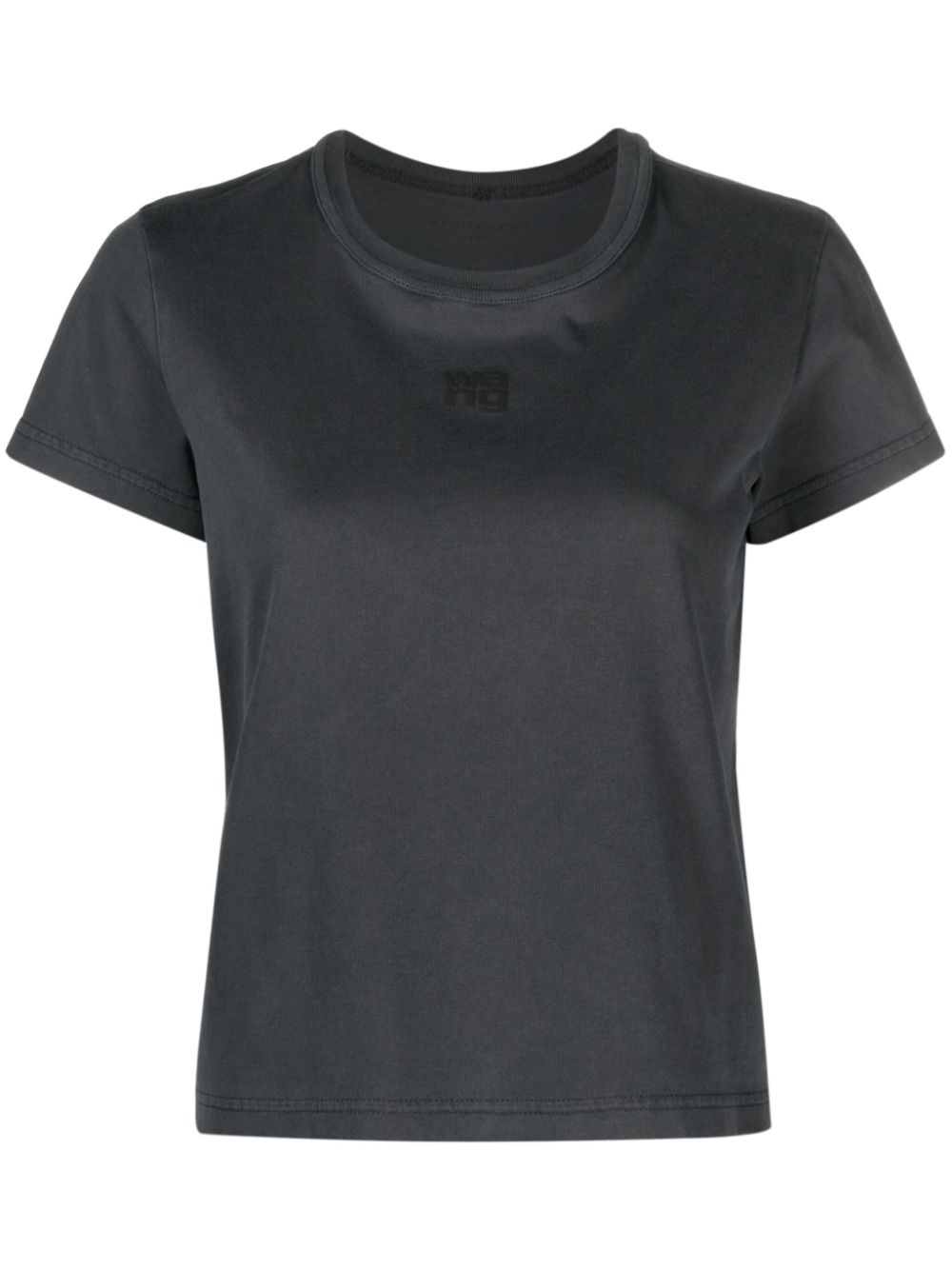 Alexander Wang T-Shirt mit Logo-Print - Grau von Alexander Wang